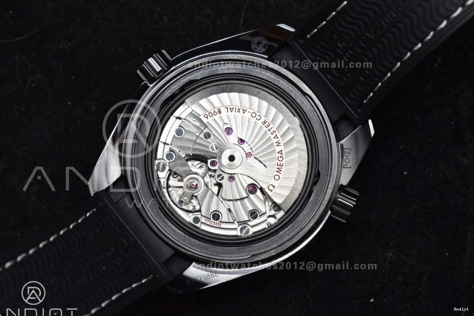 on Nylon Edition A8906 Ocean Real VSF Black Best Strap Clone Super 45.5mm Planet Black Ceramic 1:1 Deep 0108